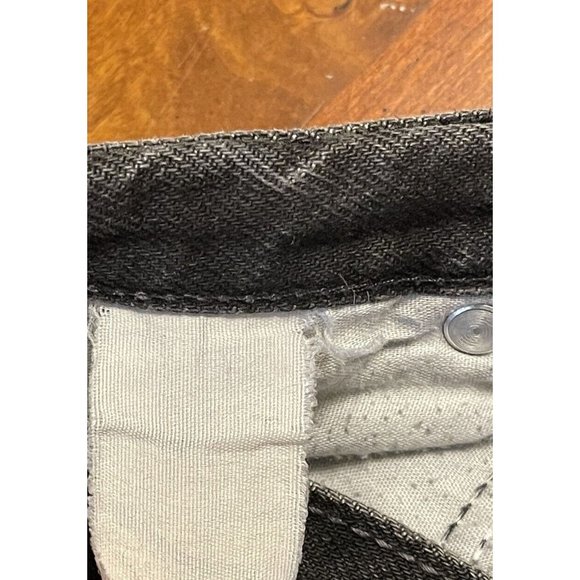 VTG HUGO BOSS by IG Design 90s Baggy Hip Hop Skater Denim Jeans Mens 33x28 Black - Picture 4 of 11